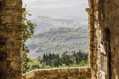 An image of a Tuscany landscape in Italy
